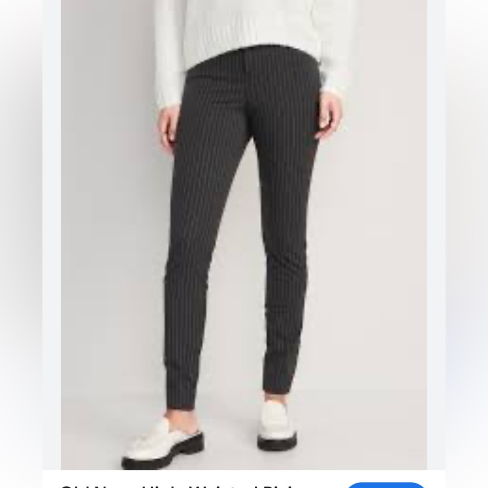 Old Navy Women's high waisted pixie Skinny Pants size 16 NWT